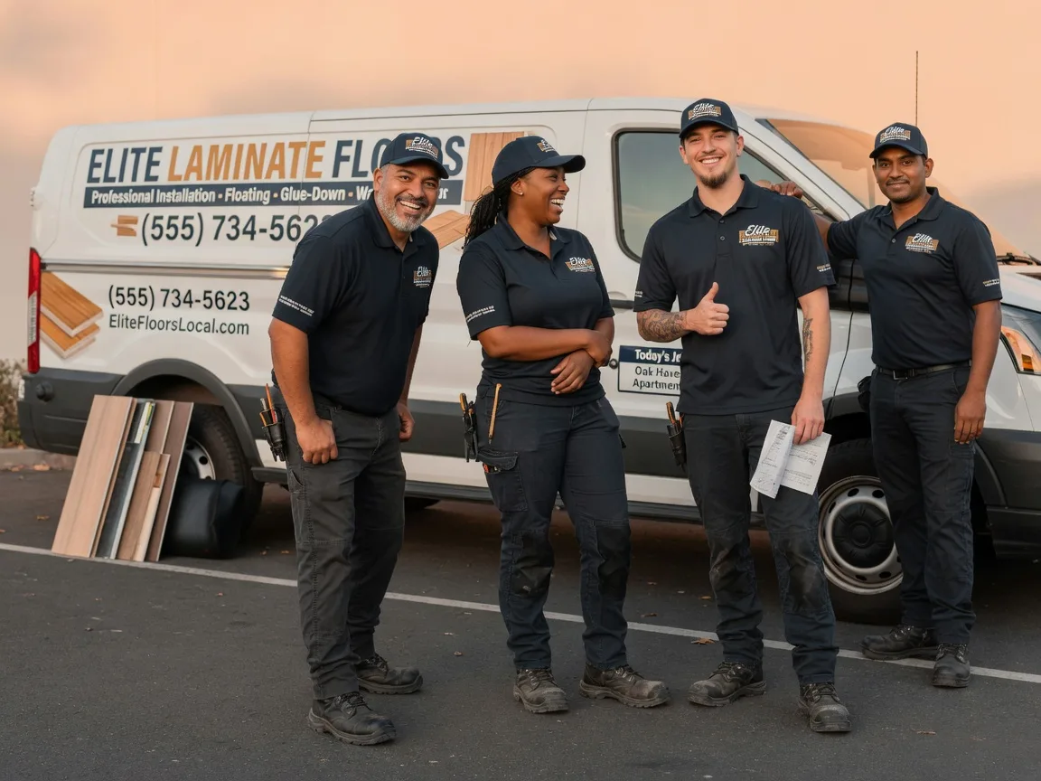 Laminate flooring installation company in Oregon, OH